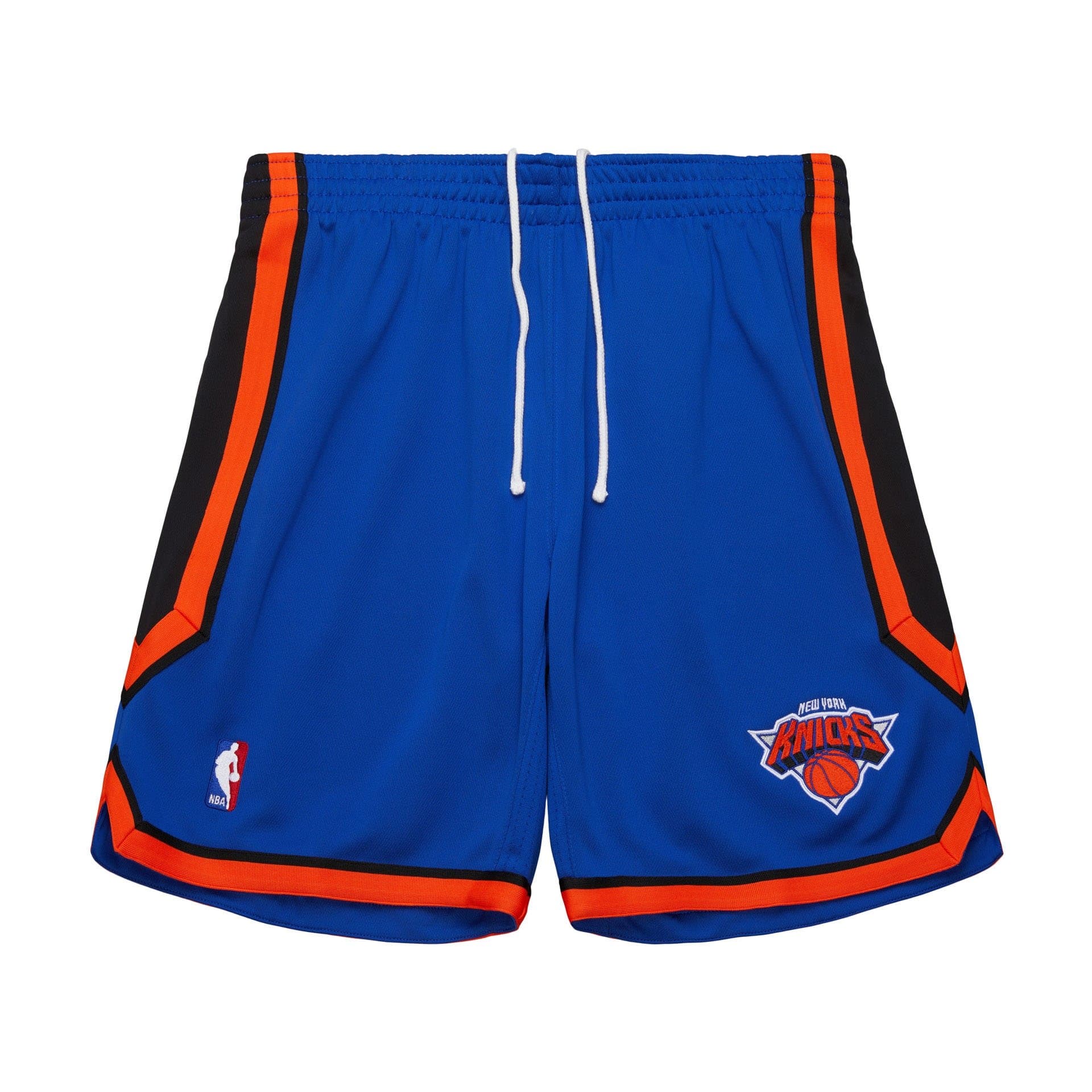 New York Knicks 2010-11 NBA Authentic Shorts Blue — view 1