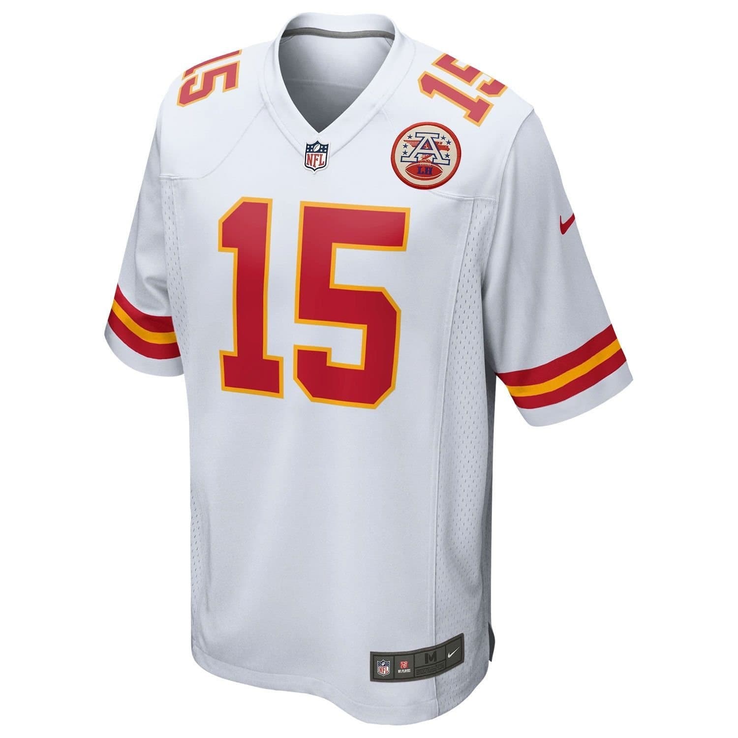 Patrick Mahomes #15 Kansas City Chiefs Game NFL Jersey White thumbnail 2