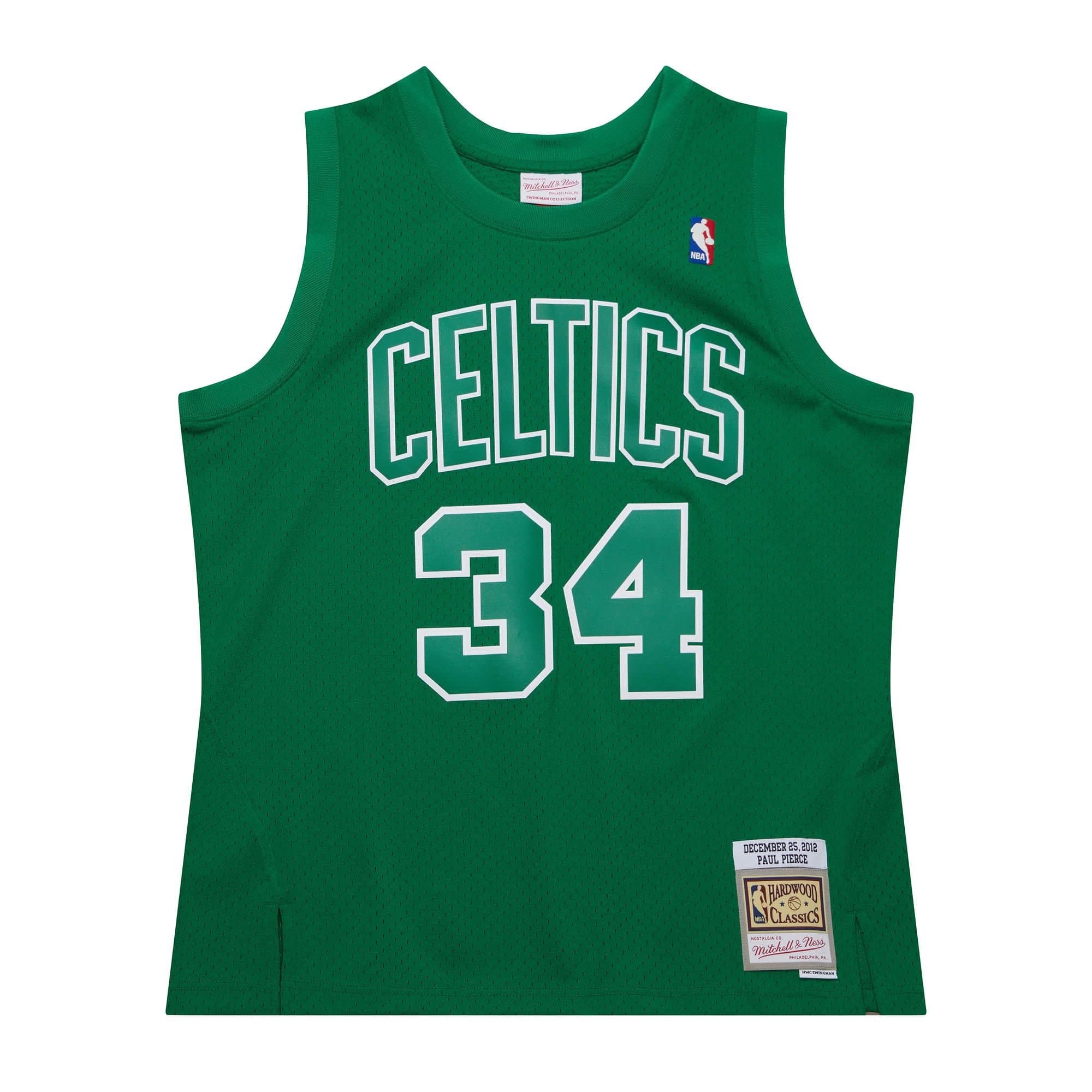 Paul Pierce #34 Boston Celtics 2012 Christmas Day Mitchell & Ness Swingman NBA Jersey — view 1