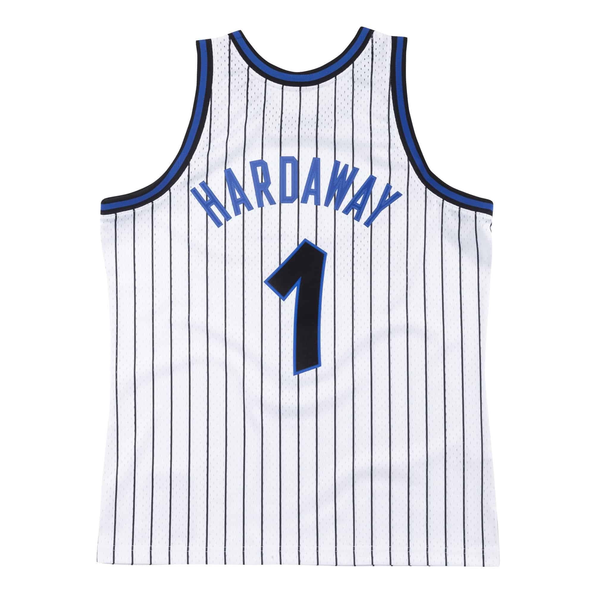 Penny Hardaway #1 Orlando Magic 1993-94 Swingman NBA Jersey White thumbnail 2