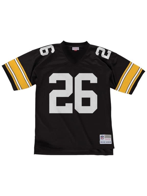 Rod Woodson #26 Pittsburgh Steelers 1993 Legacy Throwback NFL Jersey Black thumbnail 2
