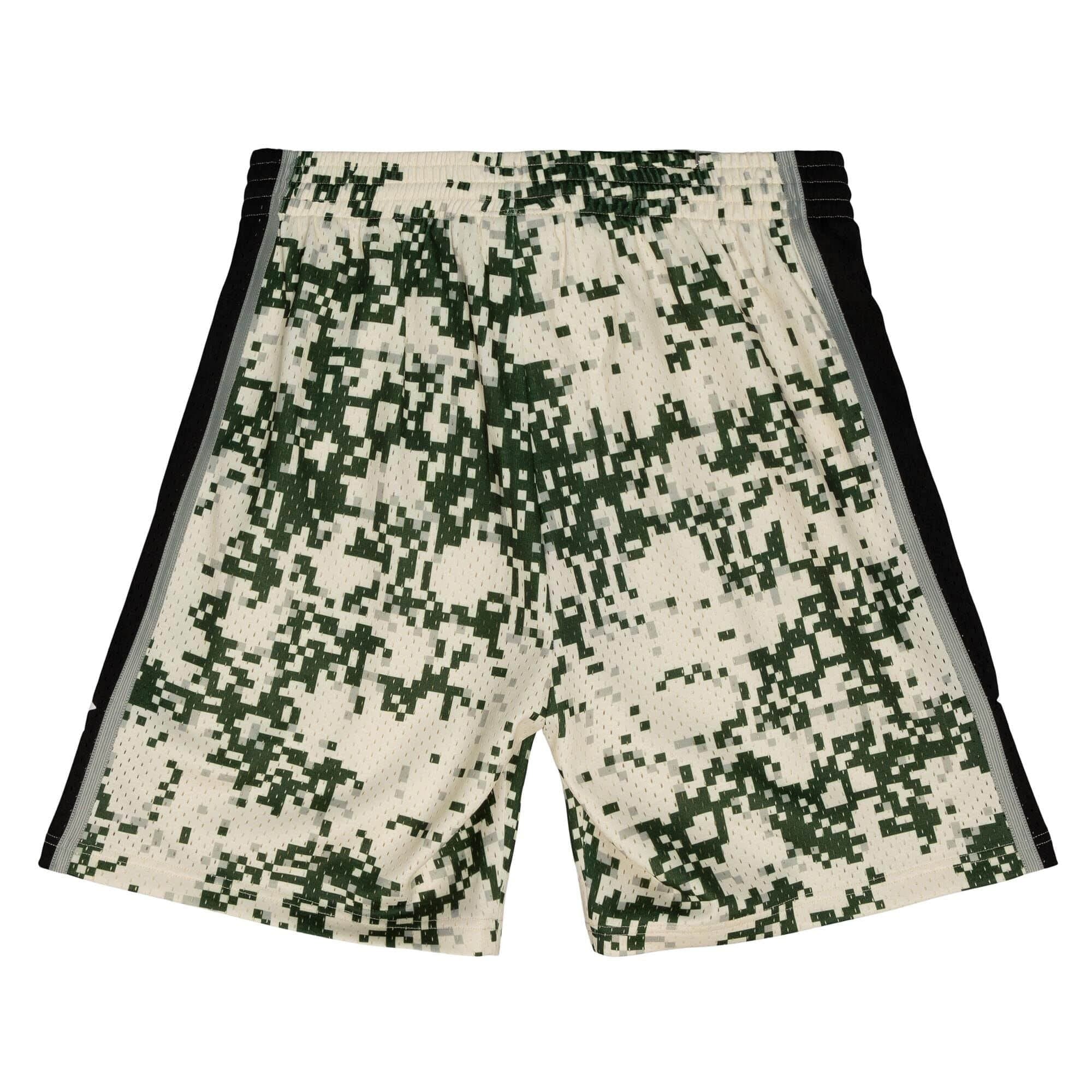 San Antonio Spurs 2013-14 Mitchell & Ness Swingman NBA Shorts Camo thumbnail 2