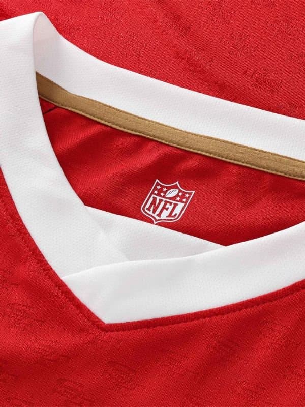San Francisco 49ers 2026 Football x Football NFL Fan Jersey Red thumbnail 3