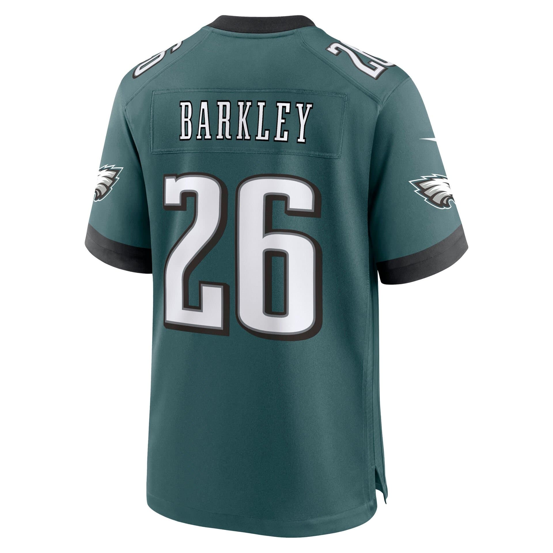 Saquon Barkley #26 Philadelphia Eagles 2026 Game NFL Jersey Green thumbnail 3