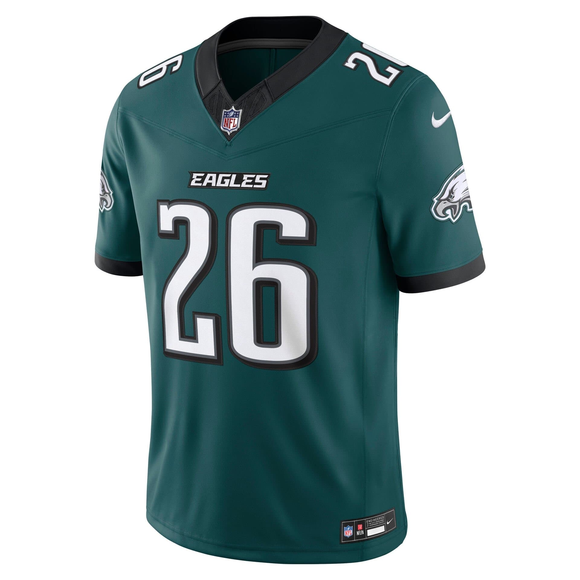 Saquon Barkley #26 Philadelphia Eagles 2026 Stitched Limited NFL Jersey Green thumbnail 2
