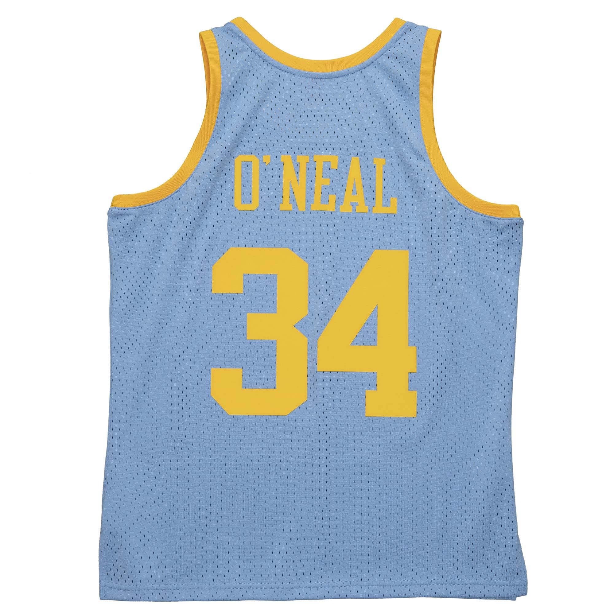 Shaq O'Neal #34 Los Angeles Lakers MPLS 2001-02 Swingman NBA Jersey Blue thumbnail 2
