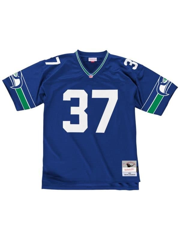 Shaun Alexander #37 Seattle Seahawks 2000 Legacy Throwback NFL Jersey Blue thumbnail 2