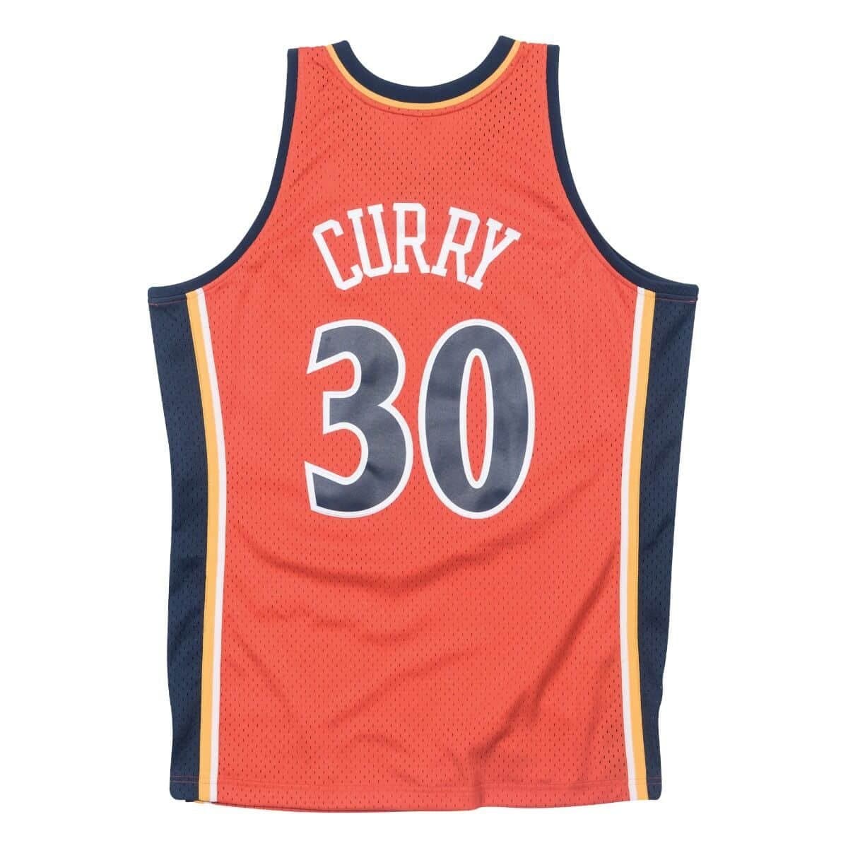 Stephen Curry #30 Golden State Warriors 1993-94 Swingman NBA Jersey Orange thumbnail 2