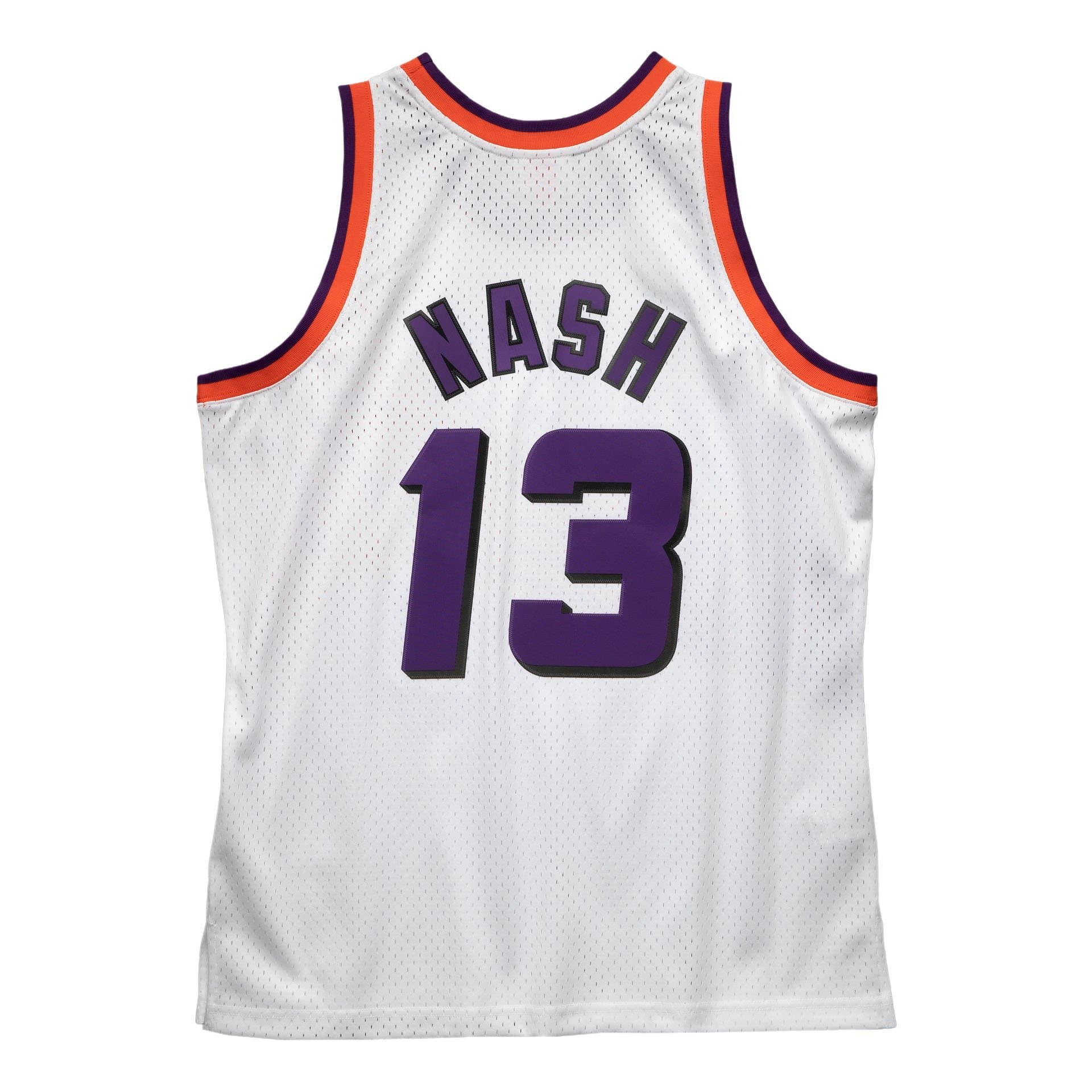 Steve Nash #13 Phoenix Suns 1996-97 Swingman NBA Jersey White thumbnail 2