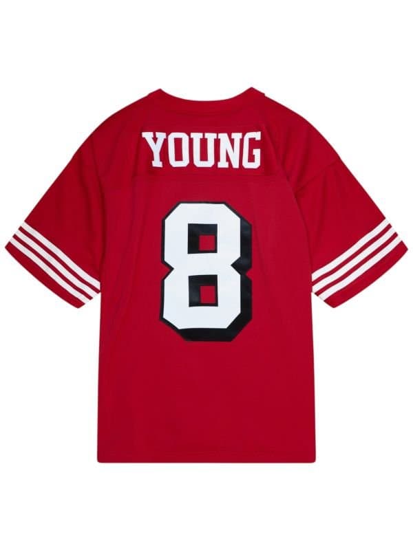 Steve Young #8 San Francisco 49ers 1994 Legacy Throwback NFL Jersey Red — view 1