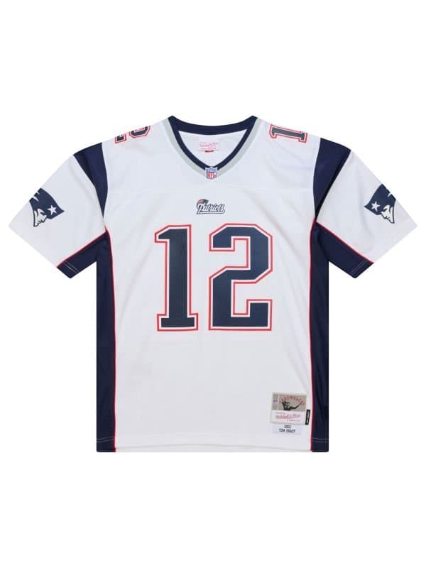 Tom Brady #12 New England Patriots 2000 Legacy Throwback NFL Jersey White thumbnail 2