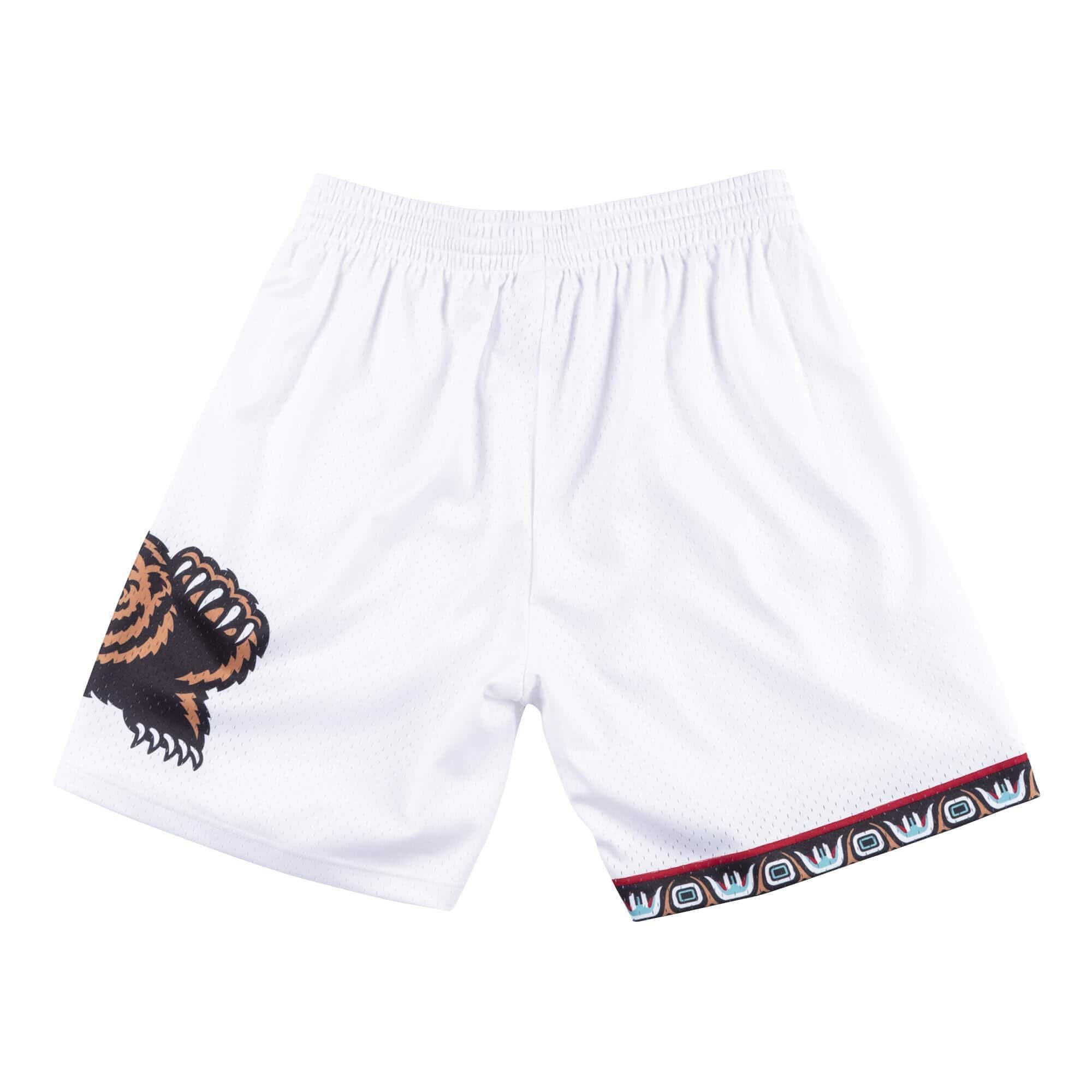 Vancouver Grizzlies 1998-99 Mitchell & Ness Swingman NBA Shorts White thumbnail 2