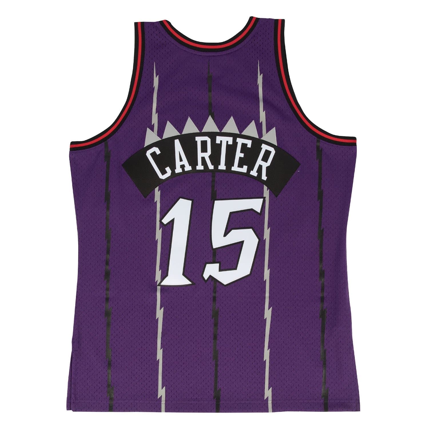 Vince Carter #15 Toronto Raptors 1998-99 Mitchell & Ness Swingman NBA Jersey Purple thumbnail 2