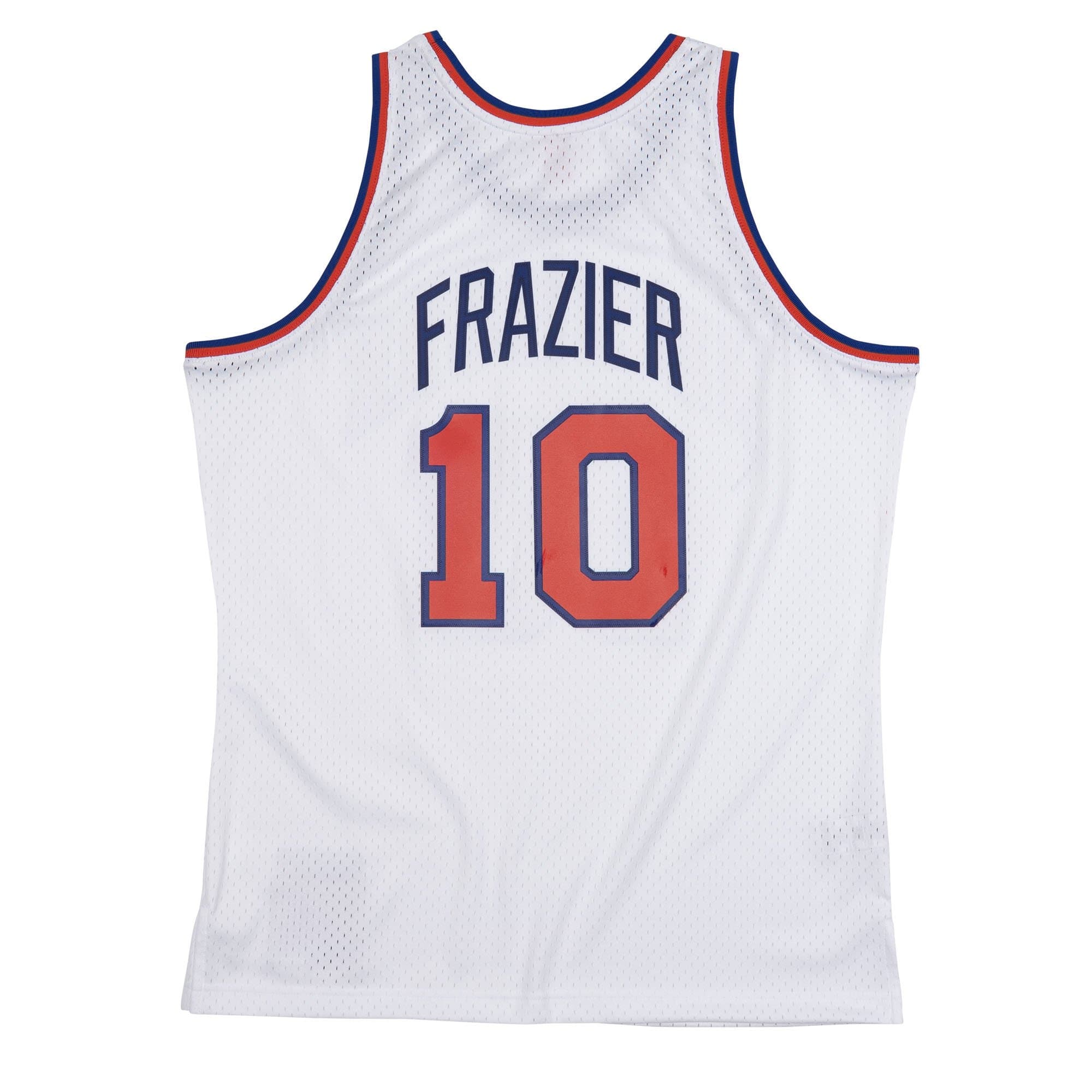 Walt Frazier #10 New York Knicks 1969-70 Swingman NBA Jersey White thumbnail 2