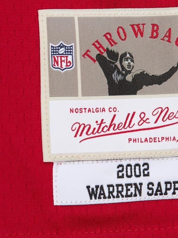 Warren Sapp #99 Tampa Bay Buccaneers 2002 Legacy Throwback NFL Jersey Red thumbnail 3