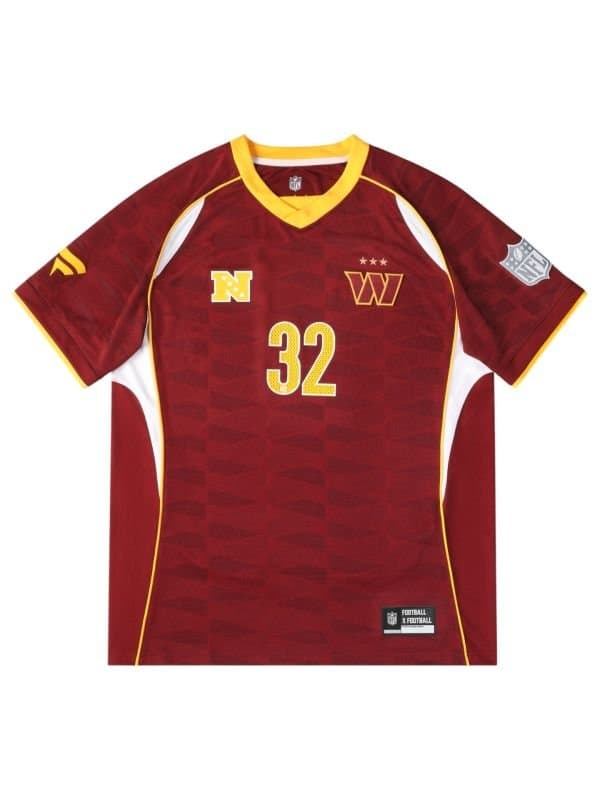 Washington Commanders 2026 Football x Football NFL Fan Jersey Burgundy — view 1