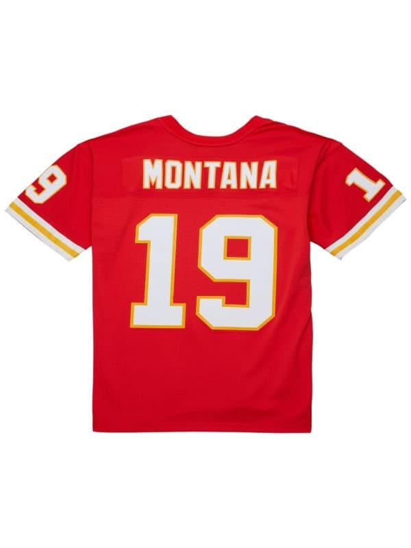 Joe Montana #19 Kansas City Chiefs 1994 Legacy Throwback NFL Jersey Red