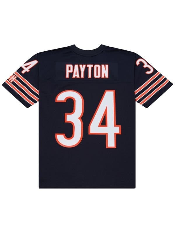 Walter Payton #34 Chicago Bears 1985 Legacy Throwback NFL Jersey Navy